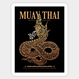 Muay Thai Tattoo The Serpent Sticker